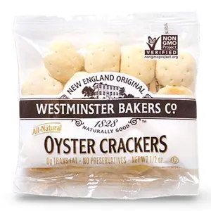 Westminster Bakers Company Premium Restaurant Oyster Crackers,  (50 Count, 1/2 Oz.)