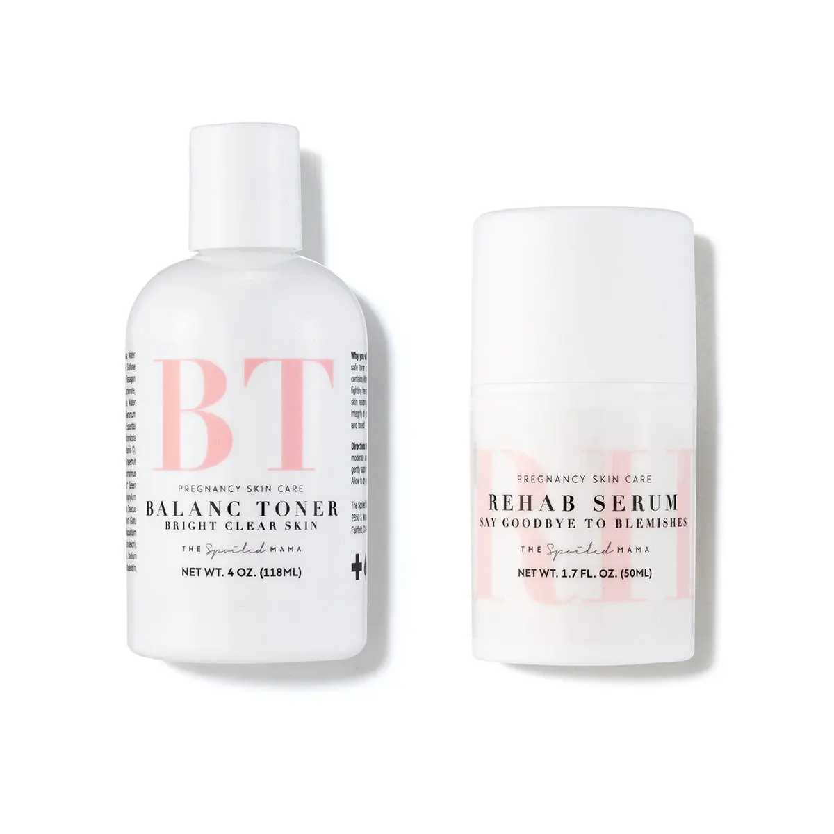 Pregnancy-safe Blemish Treatment Kit Serum Acne
