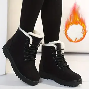 Women'S Ankle Boots for Winter Warm Snow Boots