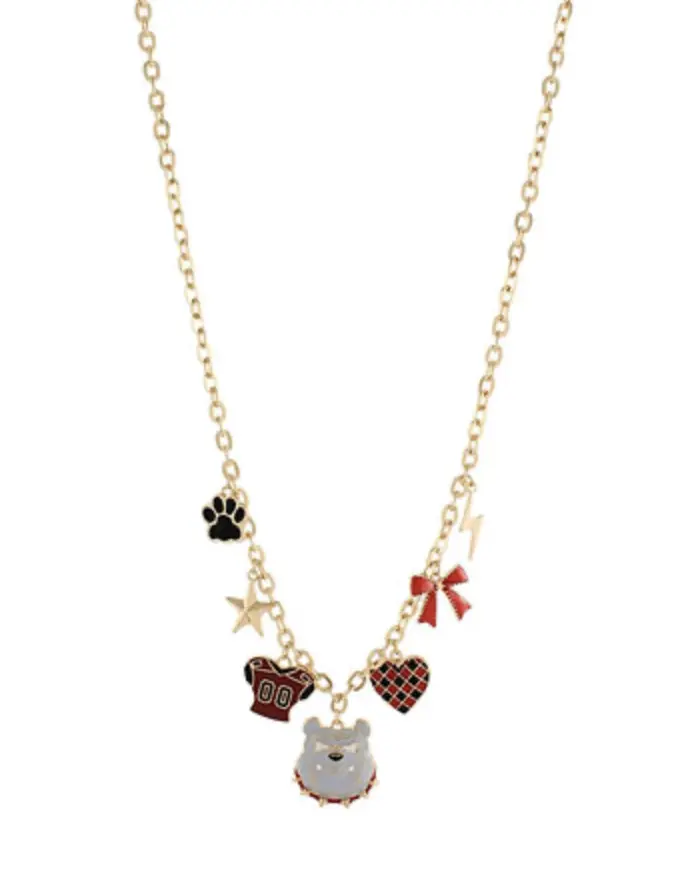 GAMEDAY Theme Multi Charm Necklace