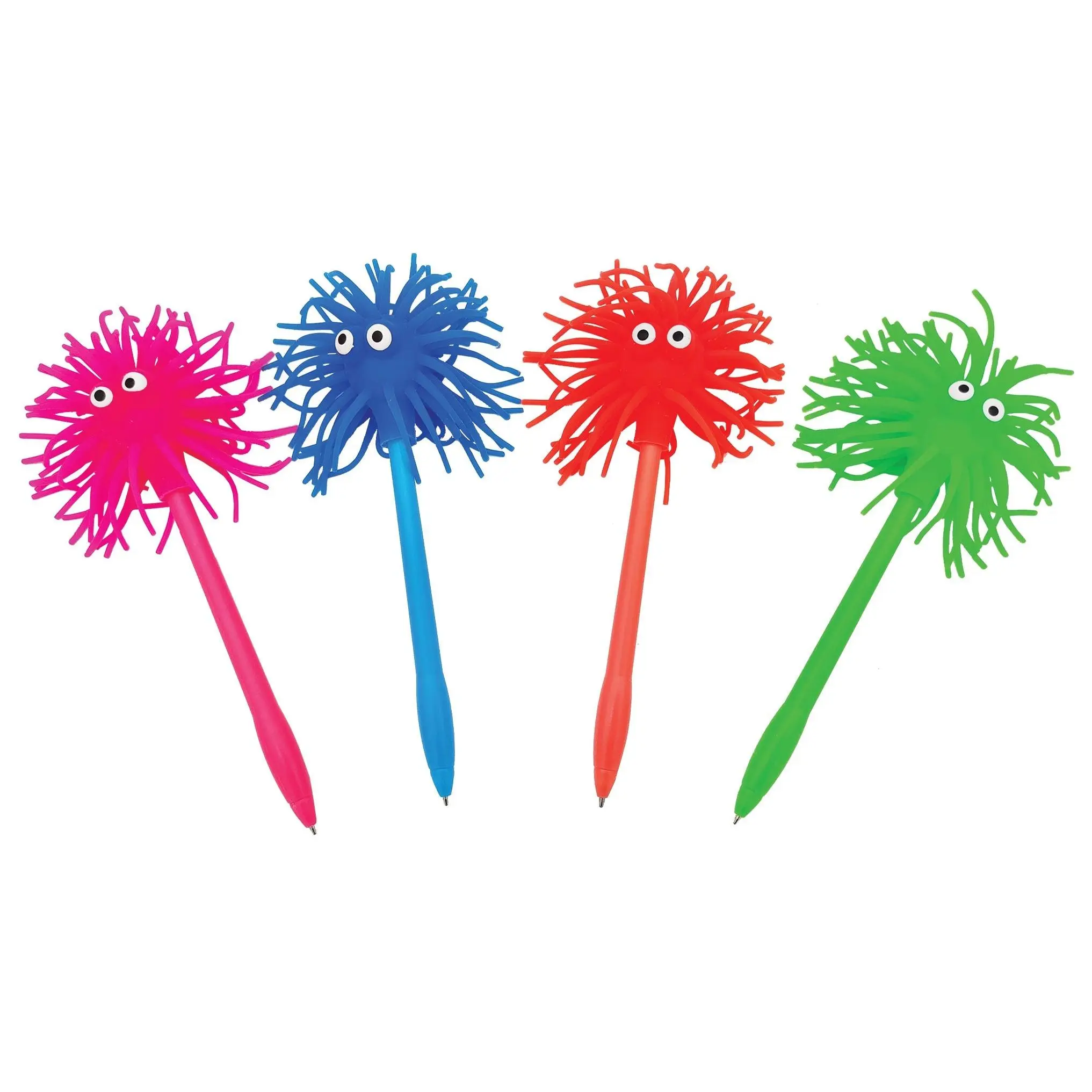 Wacky Wiggle Silicone Pens, 4 Pack