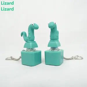 【Buy One Get One Free】Christmas gift 2 pcs of Cute Lizard & Frog & Duck Croaking Keychain - Realistic Sound Fidget Toy with Lights & Durable ABS Plastic Construction for Adults & Kids Focus Relaxation