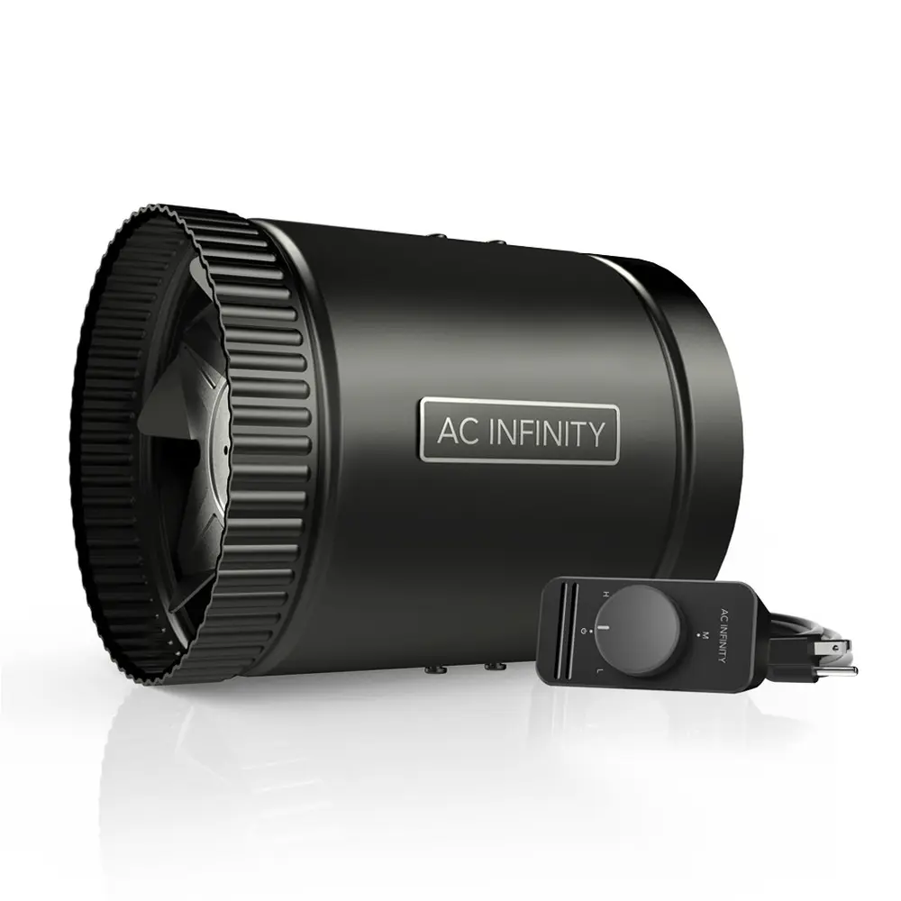 RAXIAL S6, Inline Booster Duct Fan 6" with Speed Controller
