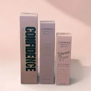 3pc Glow Goddess Set: Face Serum, Moisturizer & Rose Water w/witch hazel Skincare Hydrate Moisturizing