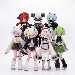 Devil Horn Series 1/8 Scale Articulated BJD Blind Box Birthday Gifts for Girls -Perfect New Year Gift, Unique HolidayHome & Office Decorations