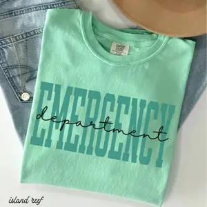 Emergency department Comfort colors shirt Er Nurse T-Shirt Emergency Nurse Gift Er TShirt Nurse Week Shirt Gift For Er Nurse ED Nurse Tees