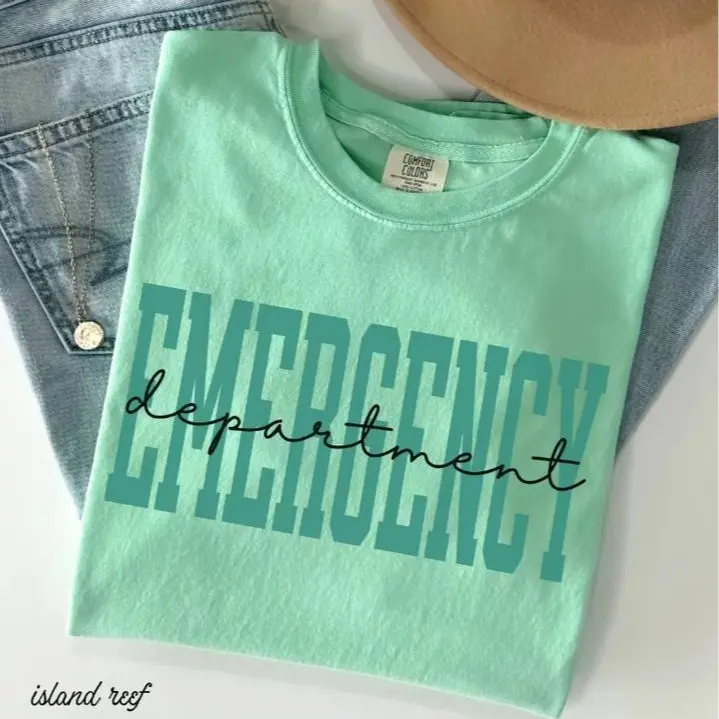 Emergency department Comfort colors shirt Er Nurse T-Shirt Emergency Nurse Gift Er TShirt Nurse Week Shirt Gift For Er Nurse ED Nurse Tees
