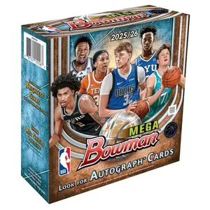 2025/26 Bowman Basketball Mega Box Chrome University
