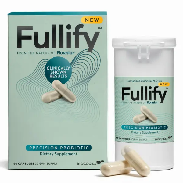 Fullify Precision Probiotic for Daily Nutritional Clarity - Clinically Studied HA4597 Strain, Stimulant-Free, 30-Day Supply