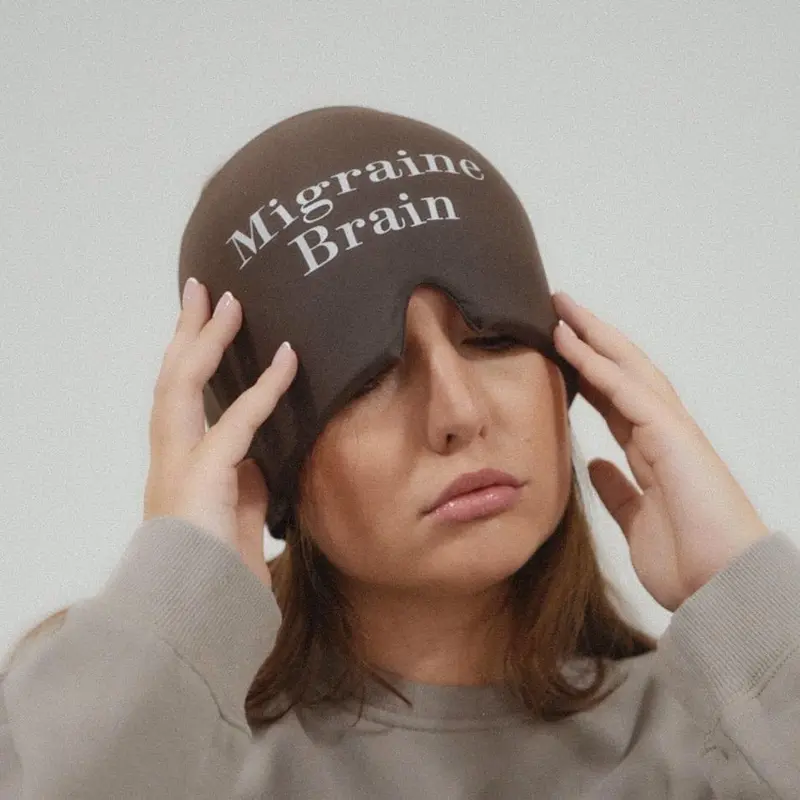 Migraine Brain Ice Hat