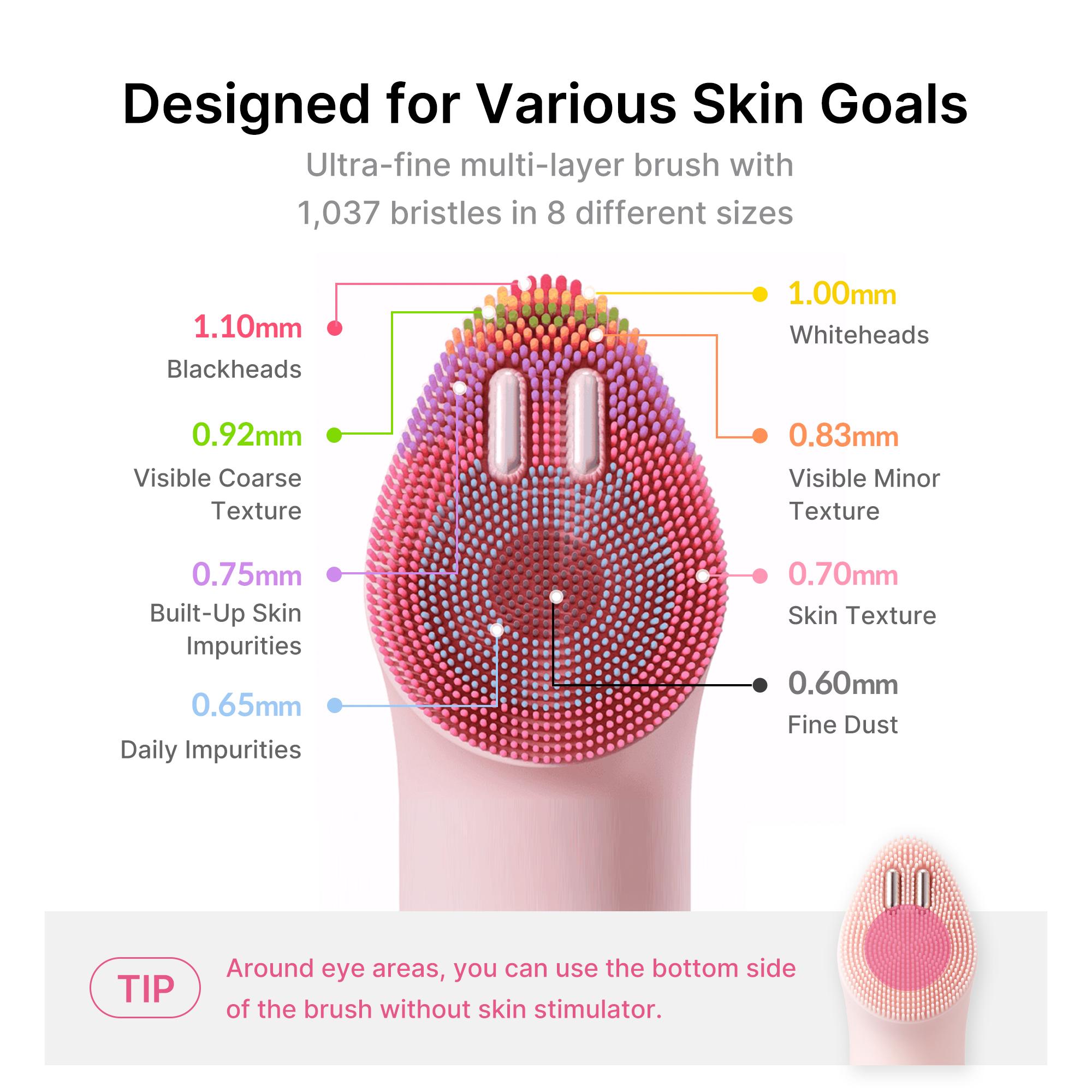 [NEW] [medicube] Booster Facial Cleansing Device - Pink / Beige ㅣMini Booster Pro Plus + Booster Facial Cleansing Device HeadㅣK-beauty Facial Device for deep gentle cleansing, visible skin definition care & enhanced skincare absorption