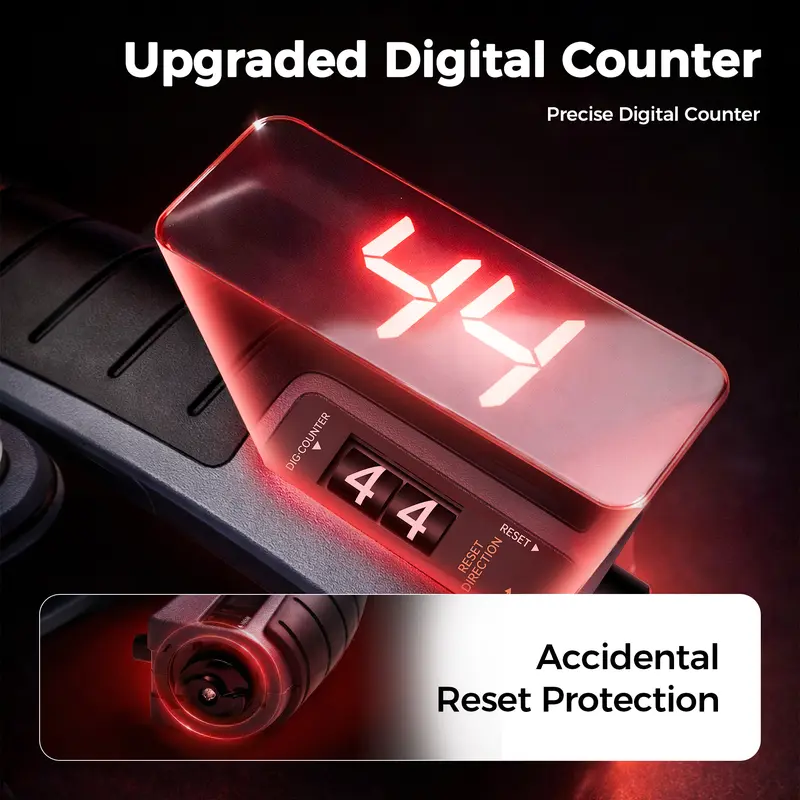 Mechanical repetition counter