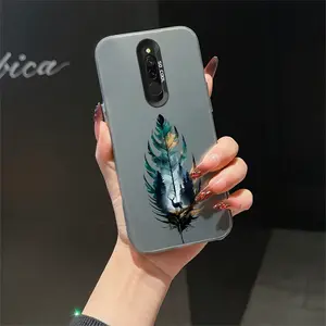 Forest Deer Creative Feather phone Suitable For Redmi 8 Case is suitable For 8 with PET Shock proof design perfect for popular