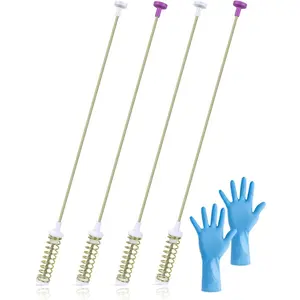 DC97-16350U Washer Suspension Rods Kit for  Top Load Washer -Replaces DC97-16350T, DC97-16350S, DC97-05280W, DC97-16350E -Fix Vibration, Noise, and Error Codes (DC/UR/UB/UE) -Easy DIY Install