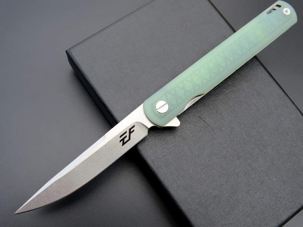 Eafengrow EF16 Folding Pocket Knife D2 Steel Blade G10 Handle Flipper EDC Outdoor Camping Utility Knife