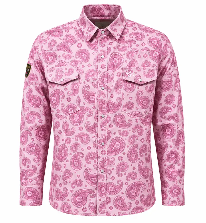 Women's Workwear Texas FRC HRC2 Triple-Stitch Pink Paisley Special Clothing