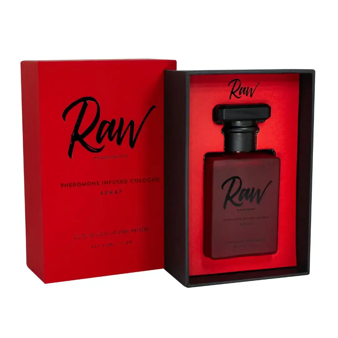 RawChemistry Raw Pheromone-Infused Cologne for Men, Woodsy Fragrance with Sichuan Pepper, Vetiver, Lavender & Patchouli, 1 fl oz / 30 mL