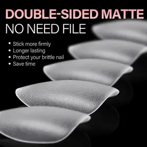 Short Almond Nail Tips - Upgraded Matte Soft Gel Nail Tips No Filed, Pre-shaped Full Cover Short Almond Nails Clear Acrylic False Gelly Nail Tips for Soak Off Nail Extensions 240 PCS 15 Sizes