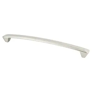 212 MAIN Berenson Laura Pull, 224 mm CC, Brushed Nickel Finish, Door Hardware