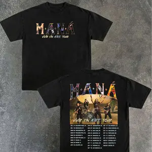 Vintage Rock en Español Tee, Mexican Band Concert Graphic, Fashion Cotton, Full Colors, Full Sizes, For Men, For Women