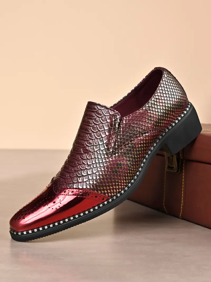 men red bottom shoes with suit - TikTok Shop