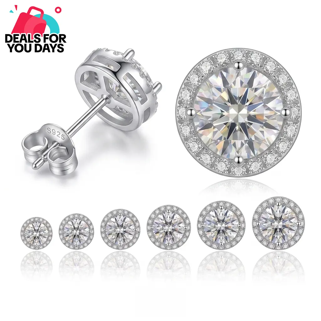 [S925 Sterling Silver] — New Arrival | Elegant, Classic Design | Ideal Accessory for Men, Perfect Gift for Women | Unisex Holiday Jewelry | 14K Gold Plated, Set with Cubic Zirconia | Hypoallergenic Material