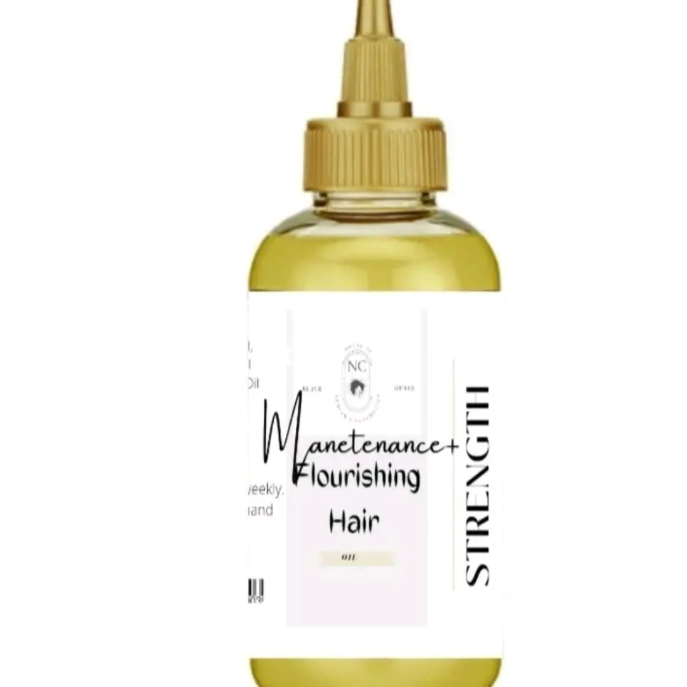 Nubian Causemetics Manetenance Flourishing Hair Growth Oil Haircare