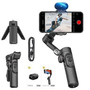 AOCHUAN Smart XE AI Version Gimbal Stabilizer for Smartphone,AI Tracking Gesture Control Gimbal with for Tiktok/Youtube/Photos Aochuan