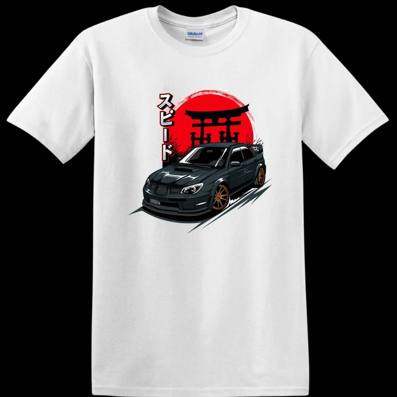 Subaru WRX STI Speed Car Graphic Japanese Style Race  Vintage Automotive Art T-Shirt Sweatshirt Hoodie, Gift for Car Lovers
