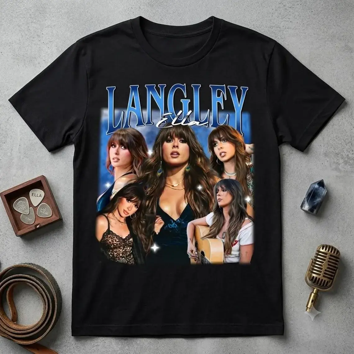 Ella Langley Tour T-shirt, Vintage Music Graphic Shirt, Retro Ella Langley Unisex Shirt, Concert Fan Outfit, Ella Fellas Graphic Tees, Trendy Music Inspired