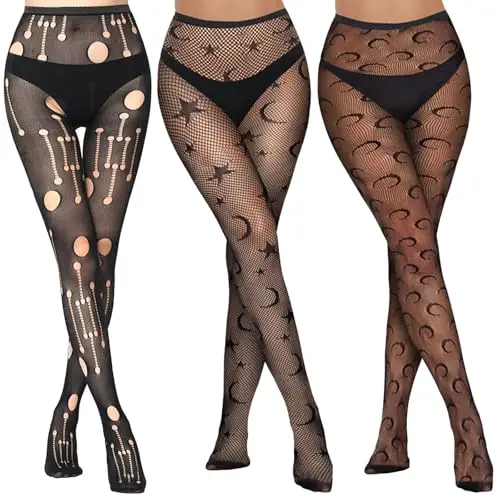 Black Graphic 3 Pairs 3 Styles