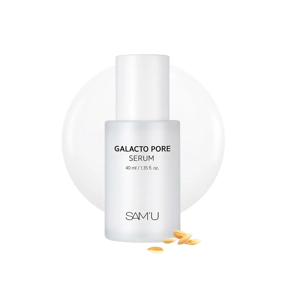 SAM'U Galacto Pore Serum 40ml - Lightweight Tightening & Hydrating Serum with Galactomyces Ferment for Oily & Combination Skin