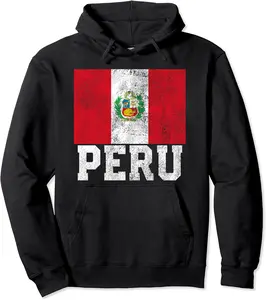 Peruvian Peru Flag Pride Roots Country Family Nation Gift Pullover Hoodie - Lillianmaem Shop 52B09T3QVPYY
