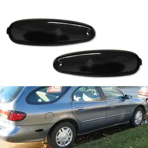2pcs Smoked Lens Rear Side Marker lamps Lights For 1996 1997 19981999 Ford Taurus Mercury Sable,Replace OEM 116-3057L, 116-3057R