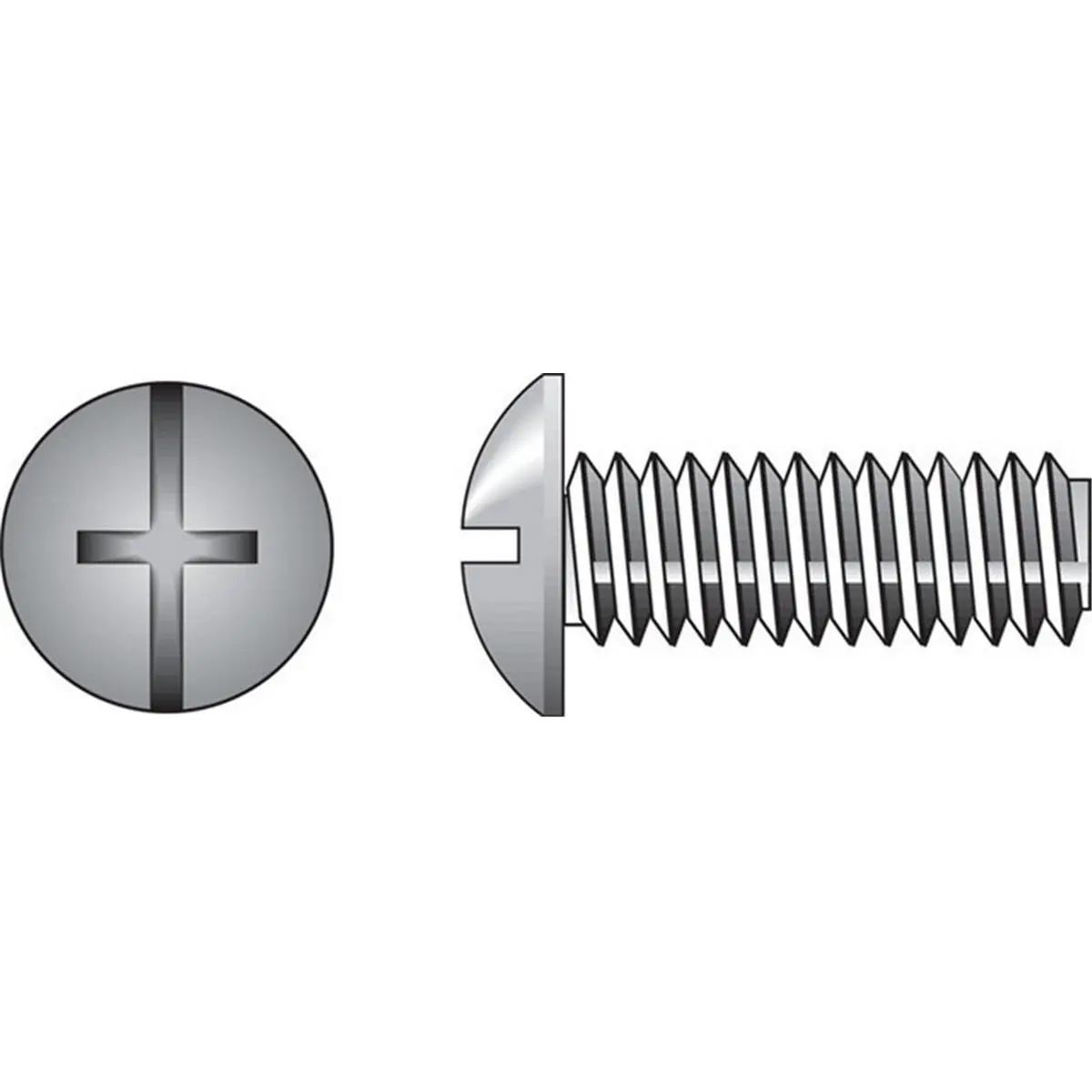 Hillman 111729 No. 8-32 x 1.5 in. Steel Machine Screws 100 per Box