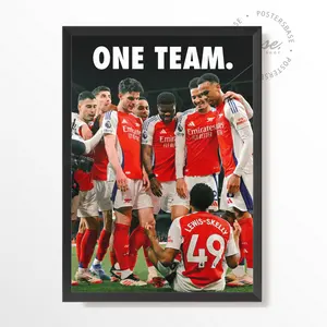 DICH-Arsenal'OneTeam' Poster - Unframed #10048