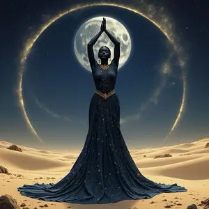 Goddess NUiT Crystal Infused Essential Oil Blend by Esther Unearthed