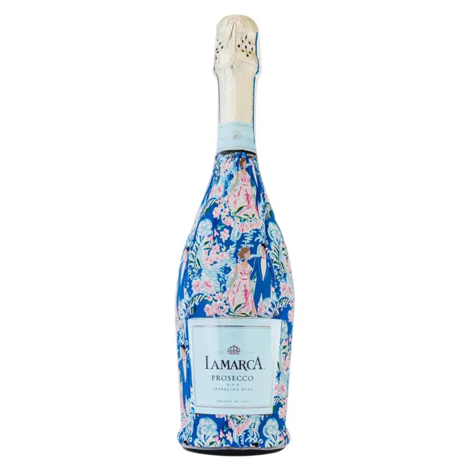 Beau Bottles Preppy Bride and Groom- La Marca Edition