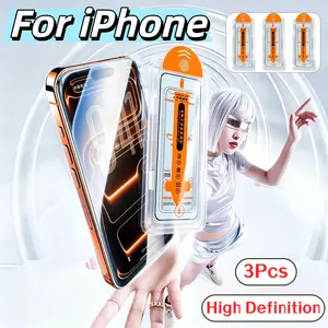 3-Pack Apple Air Screen Protectors, Ultra-Sensitive Touch, Bubble-Free Installation, 9h Hardness, Easy Install, Full Coverage