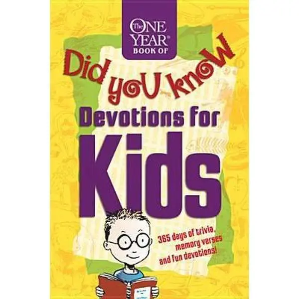 USED Book - The One Year Book of Did You Know Devotions for Kids by Nancy S. Hill (Paperback) - english
