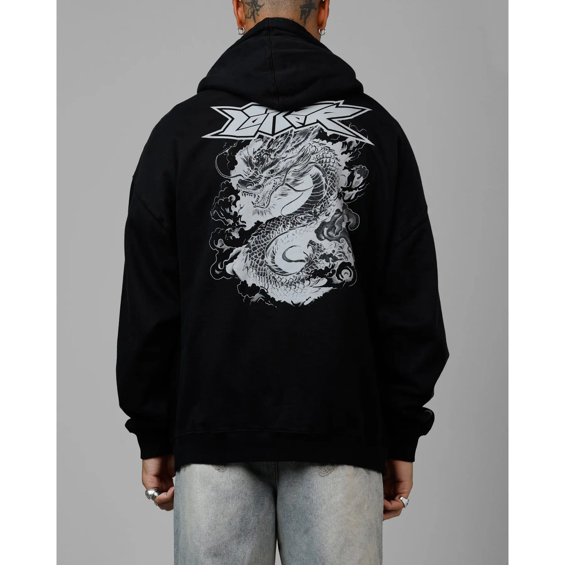 Loiter Draco Born Premium Hoodie Black