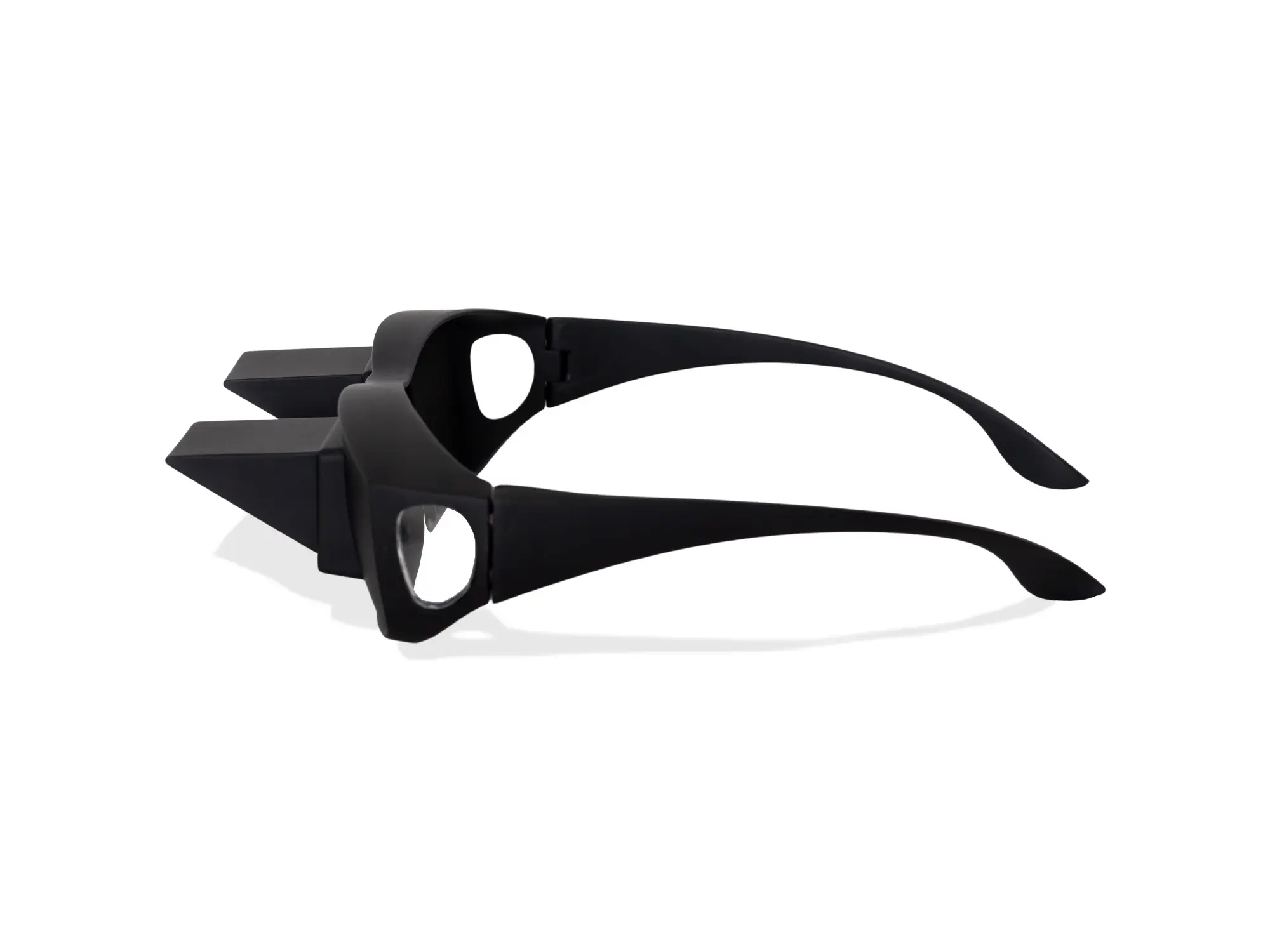 MOJO Lazy Glasses Horizontal Reader Periscope Mirror Glasses - Watch TV in Bed! Gift Case Comfort