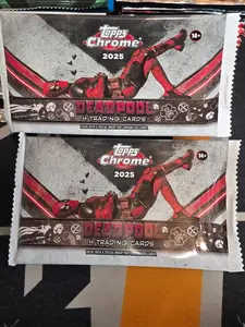 Lot of TWO (2) Marvel Deadpool Chrome Blaster Packs