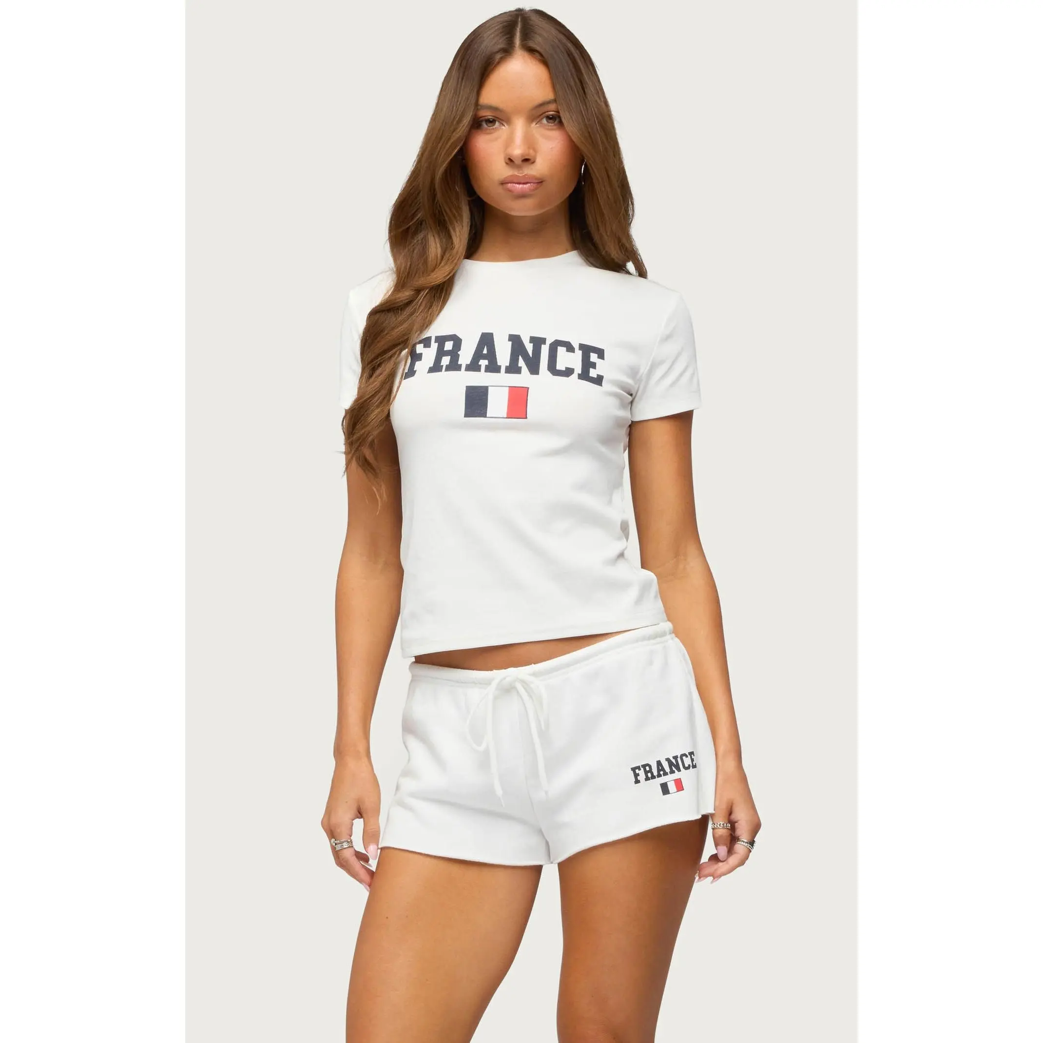 Edikted Women's France T-Shirt