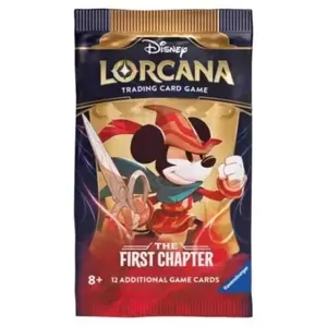 Lorcana: The First Chapter Booster Pack Sealed Lorcana: The First Chapter Booster Pack Sealed