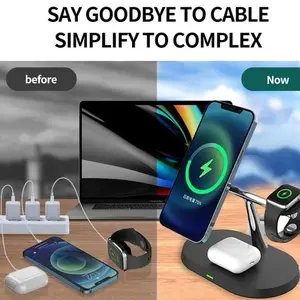 original Magnetic charger wireless universal Mobile Charging Charger Electronic Cellphone Smartphone 4 in