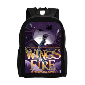 Wings-of-Fire-Backpacks for Girls, Cute School Backpack, Aesthetic Bookbag for Teens, Lightweight Classic Backpack for Travel, Work, Picnic A-2
