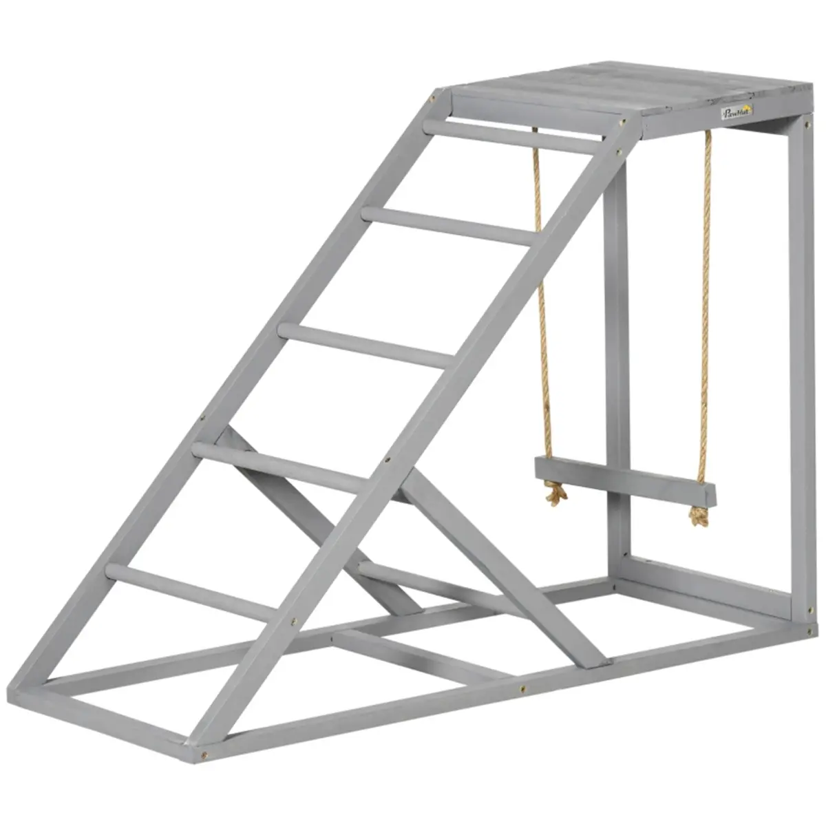 Chicken Coop Activity Toy, Farm Poultry Exercise Aid with Fir Wood Construction, 0-Tipping Design for Pet Chicken Enrichment