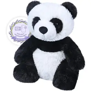 3C9--MPP010  Heatable & Coolable Panda Stuffed Animals, Cute Microwavable Heating Pad Plushies for Soothing & Relaxation,Emotional Support Stuffed Plush Toys, Panda Gifts