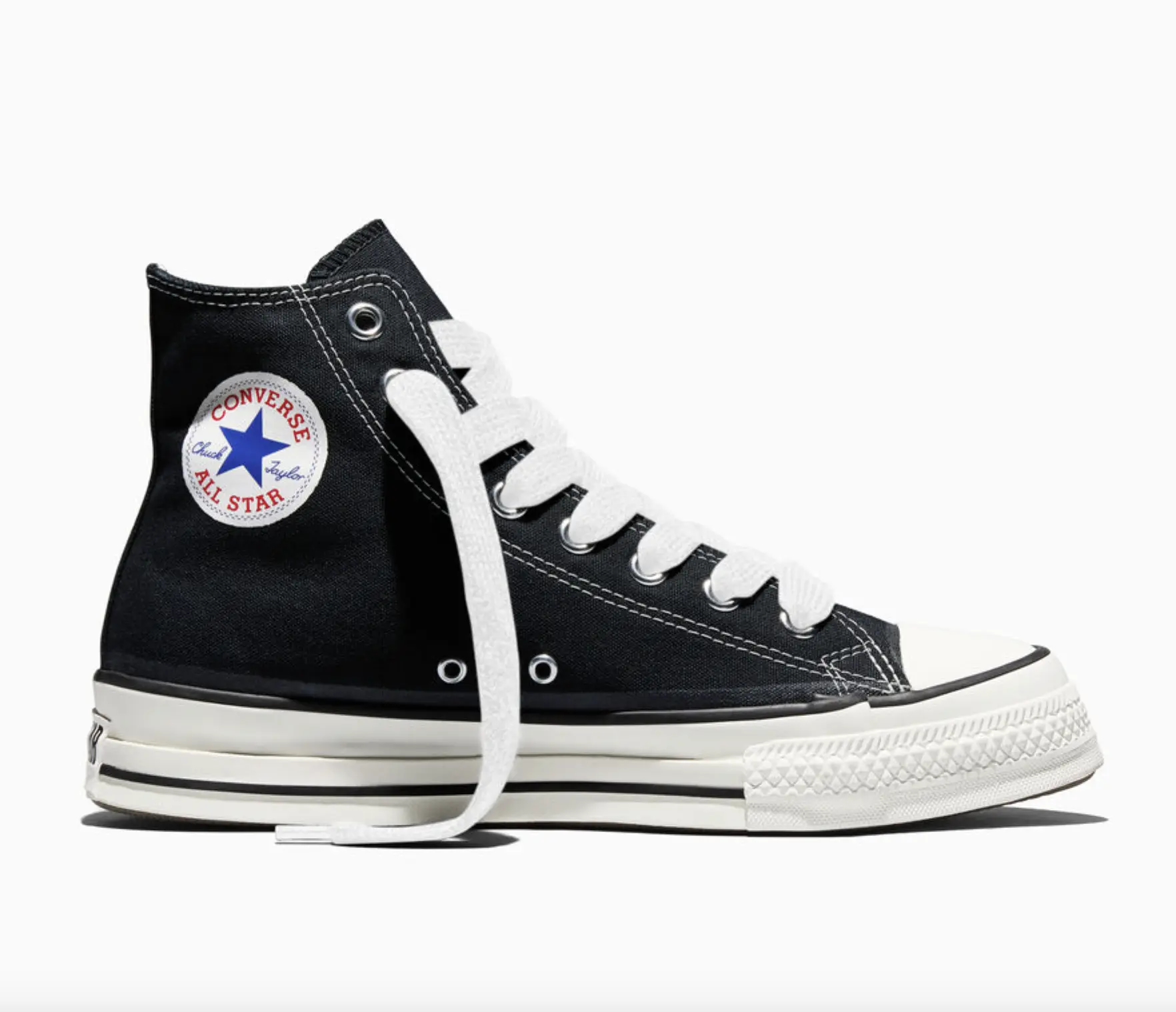 Converse Chuck Taylor Throwback High Top Black White Shoe SKU: A19079C Converse High Tops Converse Chucks Chuck Taylors Sport Basketball Shoes Retro